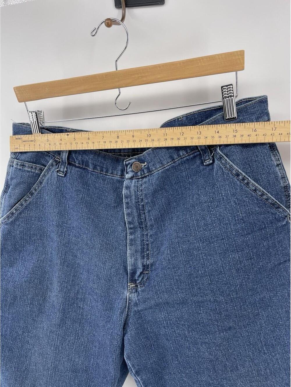 Wrangler Carpenter Vintage Men's‎ Blue Jeans Short Size 36 - Picture 5 of 8